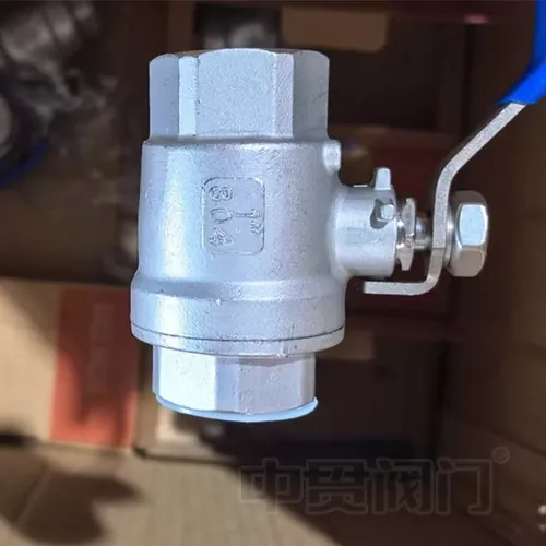 Príručka 2ks závitového koncového guľového ventilu